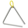 Set of 6 Triangle Instruments, Musical Instruments, Triangle, 5 Inch,