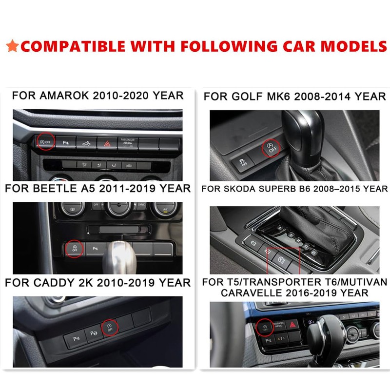 Auto Start Stop Deable/Delete/Eliminator/Canceller for Jetta MK6/Amarok/Beetle/Caddy/Golf MK6/Superb B6/Mutivan Caravelle