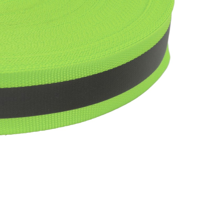 Reflective Ribbon Soft Durable Flexible Fluorescent Ribbon for Improving Night