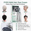 PYEONAN Hypoallergenic Hair Dye Cream,Natural Plant Extract Without Bleaching, Easy