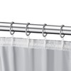 24 Set Metal Curtain Rings Drapery Curtain Hanging Rings with