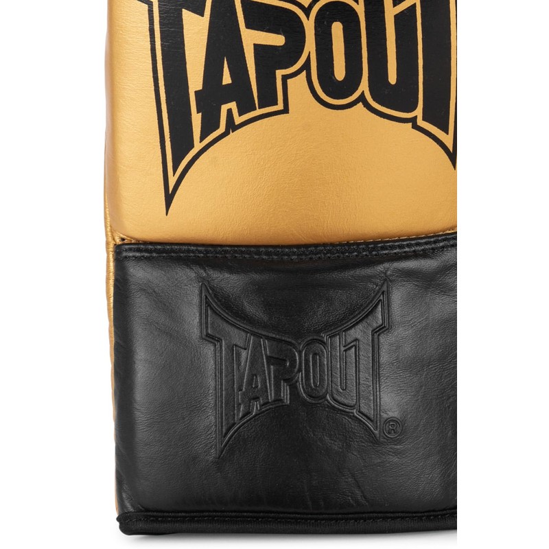 Tapout Lockhart 960011 Leather Boxing Gloves 08 oz R Black