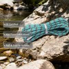NewDoar CE & UIAA Certificated Static Climbing Rope 14KN 8mm(5/16in)
