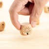 PATIKIL 12mm Wooden Dice, 20Pcs Numbers 1-6 Cube Dice with