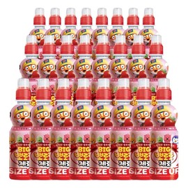 The latest product Paldo Pororo Children's Juice Big Zero Strawberry Taste 360mlx24 Zero Calorie Zero / 최신상품 팔도 뽀로로 어린이 주스 빅 제로 딸기맛 360mlx24개 제로칼로리 제로당