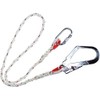 TOP LOCK Beaten retaining rope 150 cm, 1 large carabiner,