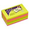 Snopake Sticky Notes - Neon/Assorted Colours (Pack of 6, 100