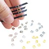 2mm / 0.08'' (Inner Diameter) Super Tiny Buckles, Doll Clothes
