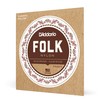 D'Addario ダダリオ ボールエンドナイロン弦 Folk Nylon EJ33 80/20 Bronze/Clear Nylon Trebles