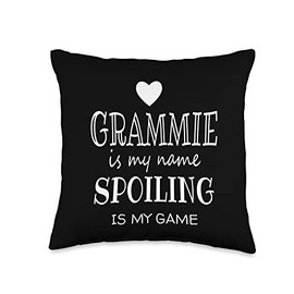Grammie Is My Name Grammie graphic Gift for Grammie Grandma Throw Pillow