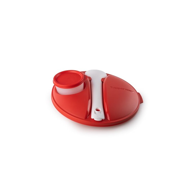 Tupperware Salad To Go Lid Red (Fits Salad Spinner 3.8