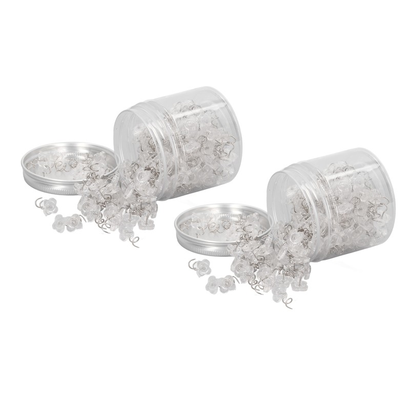 400Pcs Headliner Pins Plastic Stainless Steel Wide Application Easy Storage