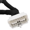 0.15m 16Pin OBD2 Splitter Extension Y Cable Male to Dual