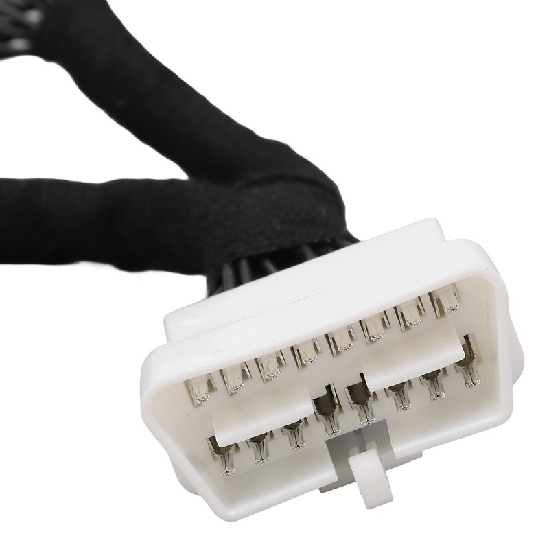 0.15m 16Pin OBD2 Splitter Extension Y Cable Male to Dual