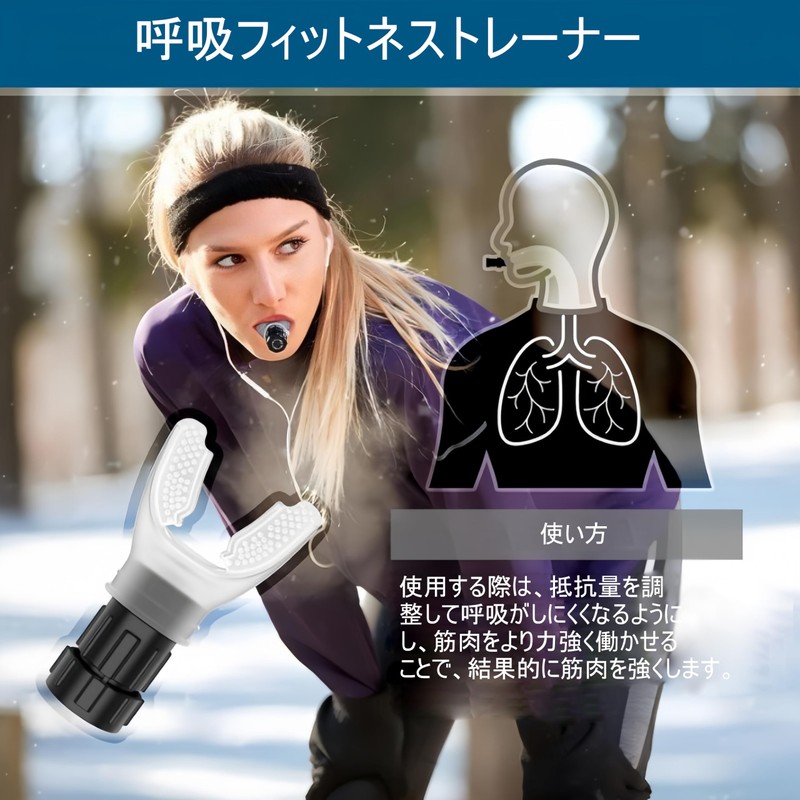 Breathing Trainer, Lung Capacity, Respiratory Muscle Training, Abdominal Breathing, Lung