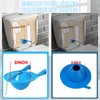 2 Pack 3 Inch Toilet Flapper Replacement Compatible with Gerber