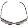 Foster Grant Gafas de lectura ovaladas para mujer, Negro/Transparente, 62