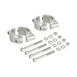 Set: 2x Inner Moulding + 2x External Clamping Bridge, with Hexagon Socket Screws, for Front Mudguard - for S50, S51, S70, SR50, SR80
