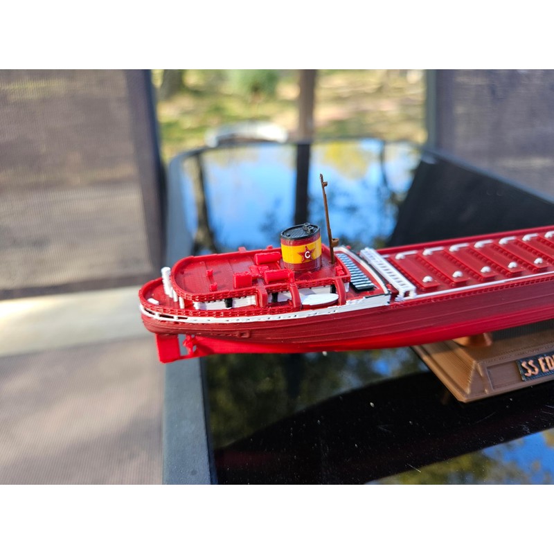 TheRoller3d SS Edmund Fitzgerald 50th Anniversary Collector's Model High Detail