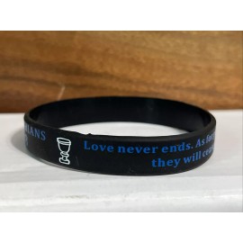 Faith Bible Verse Wristbands For Religion Religious Scripture Faith 1 Corinthians 13:8