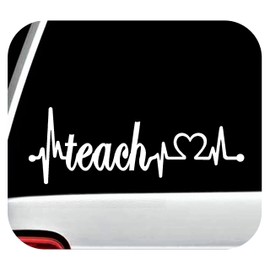 Teach Heartbeat Lifeline 8-Inch Decal Sticker K1175
