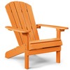 YEFU Plastic Adirondack Chairs Weather Resistant, Patio Chairs 5 Steps