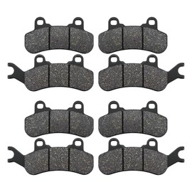Front and Rear Brake Pads for Can-Am Maverick X3 Max 4x4 XRS DPS 2017-2023, Maverick Trail 800 1000 Maverick Sport 1000 EFI MAX 1000R Turbo R Traxter T HD8 HD9 HD10