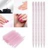 Disposable Cuticle Pusher, Practical Plastic Cuticle Manicure Pedicure Stick, 100