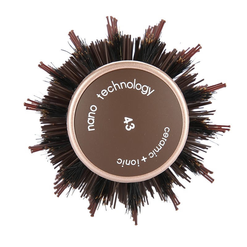 High quality Anion Anti static Round Hair Comb Salon Styling