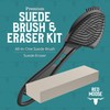 Suede Brush and Eraser Set - 2pc Custom Suede Brush