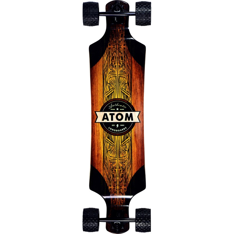 Atom Longboards Atom All-Terrain Longboard - 39" , Woody