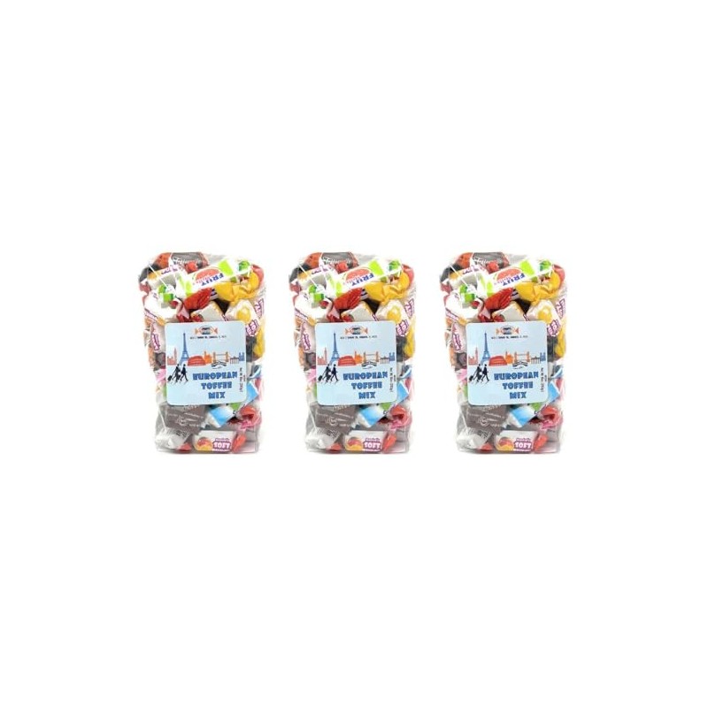 European Toffee Collection - Total wt. 30(Oz), Include: 3 pck