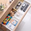 Deep Drawer Organizer, Adjustable Drawer Organizer, Suitable for Kitchens, Cosmetics,