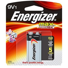 Eveready MAX CD1 9V Battery, Silver