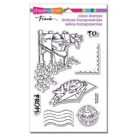 Stampendous  ACRYLIC STAMPS - MAILBOX COUNTRY