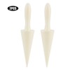 2PCS Waffle Cone Roller, Egg Roll Pizzelle Roller Plastic Cone