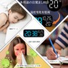 Digital LED Clock Bedroom Alarm Clock Desk Clock Dimmable Time