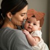 BEWDIO Handmade Baby Headbands Soft Stretchy Nylon Hairbands with Bows