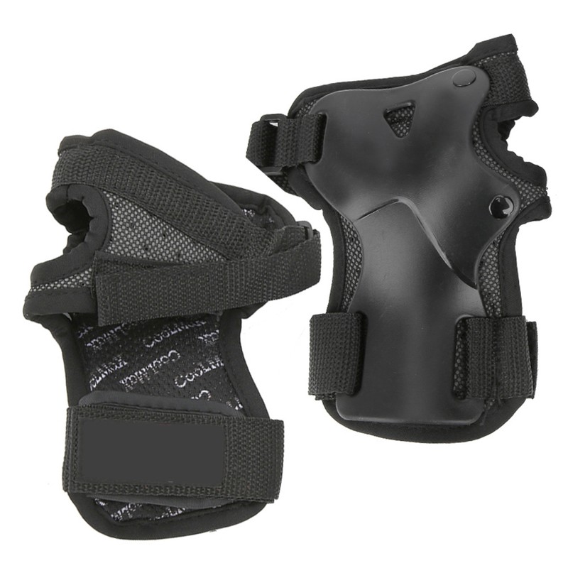 2Pcs Breathable Hand Wrist Protector Nylon Plastic for Roller Skating