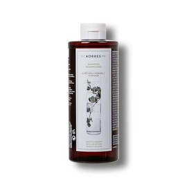 KORRES Aloe & Dittany Shampoo für normales Haar, für Feuchtigkeit & Elastizität, paraben- und silikonfrei, 400ml