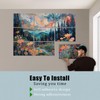 ENSEPST 9 Pack Art Acoustic Panels with Self-adhesive,48" X 36"Sound
