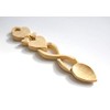 Two Hearts in One Love Spoon (Light Coloured) - Free
