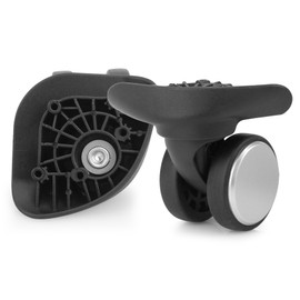 Zoofen Luggage Wheels Replacement 2 pcs Suitcase Replacement Wheels Wear-Resistant Luggage Carry On Spinner Wheels(ZA-137)