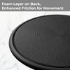 PLLDVEFD 2 Pairs Of Black Sliding Discs, Double-Sided Sliding Discs,