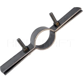 Highcraft RISEPL112-10 Riser Wall Ceiling Mount Vertical Piping Support-Plumbing Extension Bracket-Clamp Strap for Copper, IPS, CPVC, PVC, Galvanized Tubing, Uncoated Steel