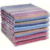 REDBEST Hand Towel Pack of 6 Stripes Colourful Size 50