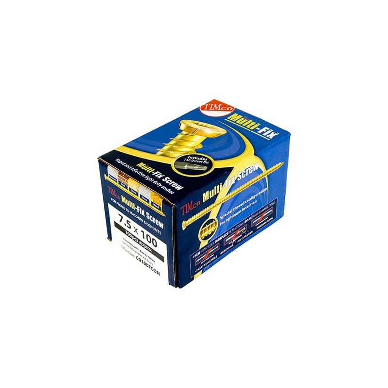 Timco - Concrete Screws - TX - Flat Countersunk -