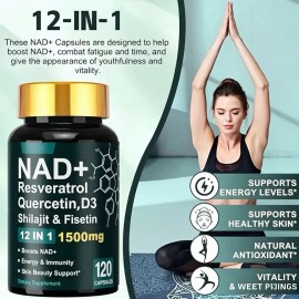 Dr.hr Nad+ Resveratrol Vitamin D3quercetin&fisetin,antiaging