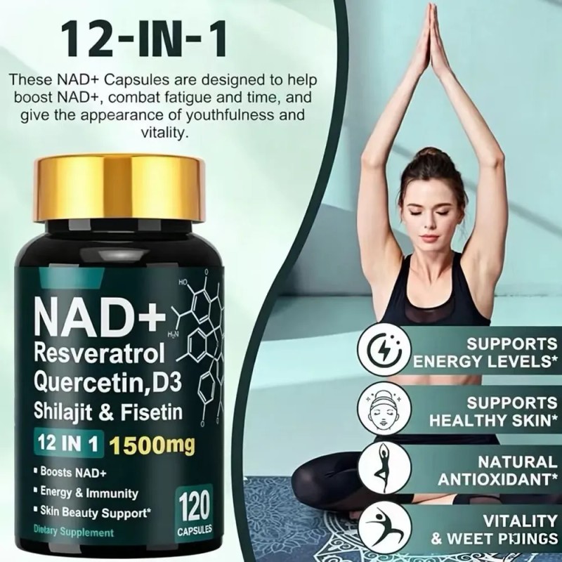 Dr.hr Nad+ Resveratrol Vitamin D3quercetin&fisetin,antiaging