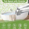Enhon Tub Spout, Universal Fits 1/2'' Copper Pipe, 1/2'' IPS